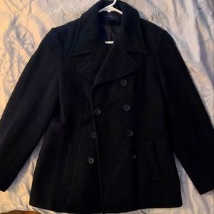 Express Women's Peacoat (Black)